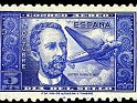 Spain 1944 Dr. Thebussem 5 Ptas Azul Edifil 983. 983. Subida por susofe